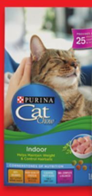 Walmart Purina cat chow dry cat food offer