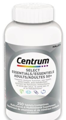 Walmart Centrum select essentials multivitamins offer