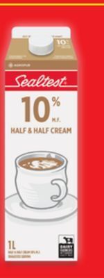 Walmart Sealtest 10% cream offer