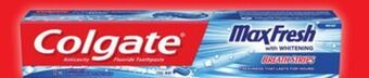 Walmart Colgate maxfresh 52 ml toothpaste offer