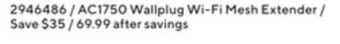 Staples Netgear ac1750 wallplug wifi mesh extender offer