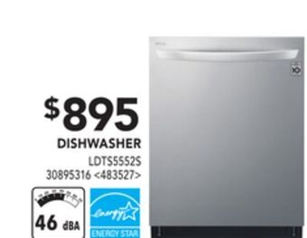 Lowe's Lg dishwasher offer
