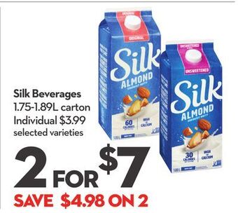 Longo's Silk beverages offer