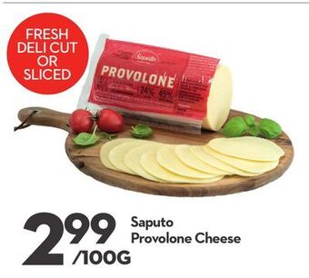 Longo's Saputo provolone cheese offer