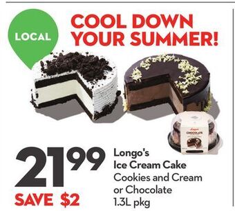 Longo's Longo's ice cream cake offer