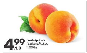 Longo's Fresh apricots offer