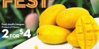 Longo's Fresh ataulfo mangoes offer