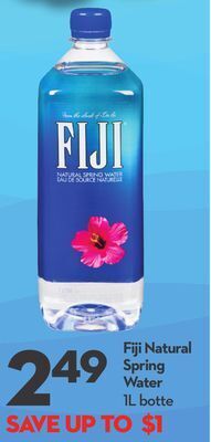 Longo's Fiji natural spring water 1l offer