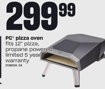 Loblaws Pc® pizza oven offer