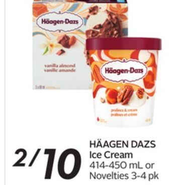 Sobeys Häagen dazs ice cream offer