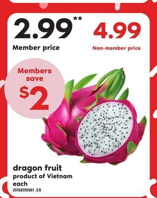Loblaws Dragon fruit offer