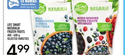 Metro Life smart naturalia frozen fruits offer