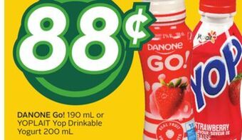 Sobeys Danone go! offer