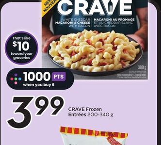 Sobeys Crave frozen entrées offer