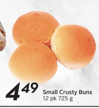 Sobeys Small crusty buns offer