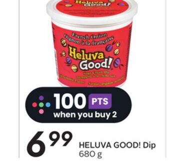Sobeys Heluva good! dip offer