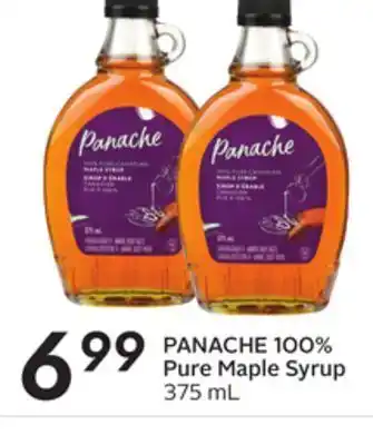 Sobeys Panache 100% pure maple syrup offer