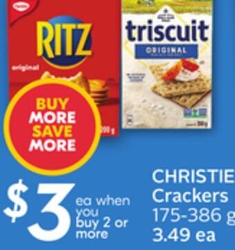 Sobeys Christie crackers offer