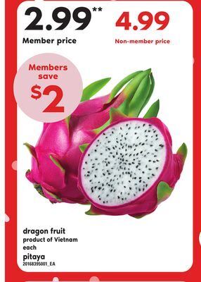 Independent Grocer Dragon fruit offer