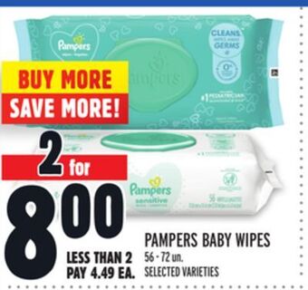 Metro Pampers baby wipes offer