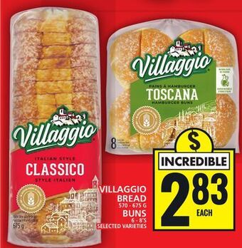 Food Basics Villaggio bread or buns offer
