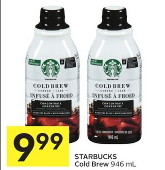 Foodland Starbucks cold brew 946 ml offer