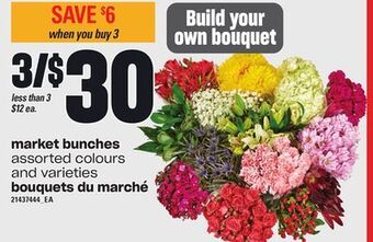 Independent Grocer Market bunches offer