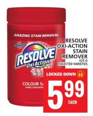 Food Basics Oxi-action stain remover offer