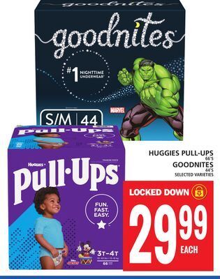 Food Basics Huggies pull-ups or goodnites offer