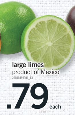Fortinos Large limes offer