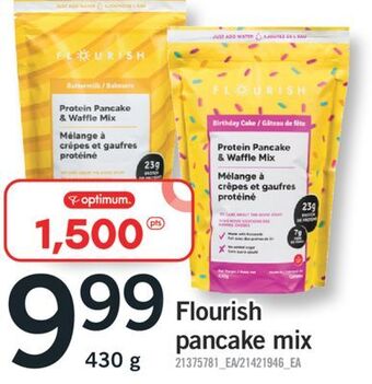 Fortinos Flourish pancake mix, 430 g offer