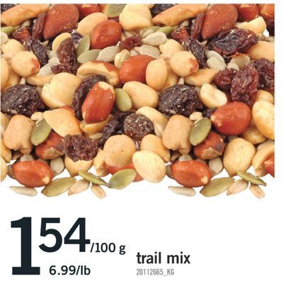 Fortinos Trail mix, 100 g offer