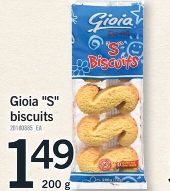 Fortinos Gioia s biscuits, 200 g offer