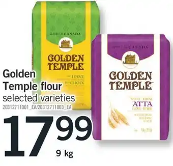 Fortinos Golden temple flour, 9 kg offer