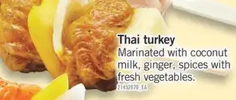 Fortinos Thai turkey fresh meat kebobs offer