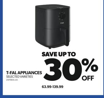 Real Canadian Superstore T-fal appliances offer