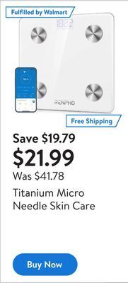 Walmart Titanium micro needle skin care kit|0.5/1.0/1.5/2.0mm|grey offer