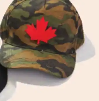 Giant Tiger Men's canada day cap offer