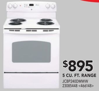 RONA 5 cu. ft. range offer