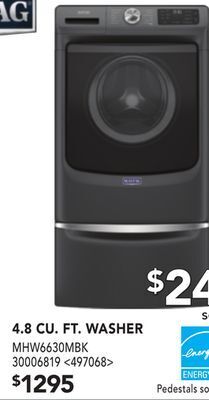 RONA Maytag 4.8 cu. ft. washer offer
