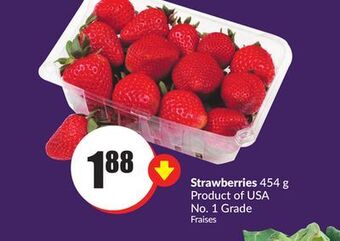 Chalo FreshCo Strawberries 454 g product of usa no. 1 grade offer