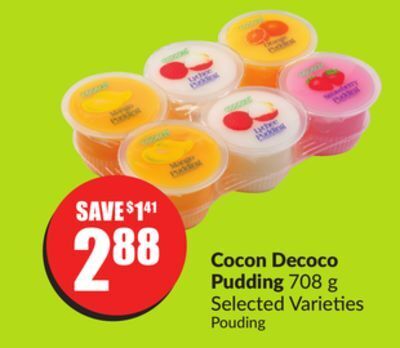 Chalo FreshCo Cocon decoco pudding 708 g selected varieties offer