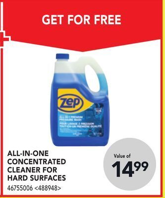 RONA All-in-one concentrated cleaner for hard surfaces offer