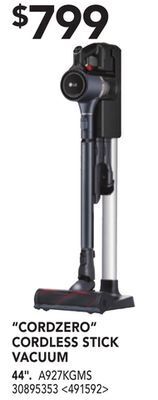 RONA Cordzero cordless stick vacuum offer