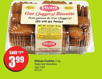 Chalo FreshCo Deluxe cookies 1 kg selected varieties offer