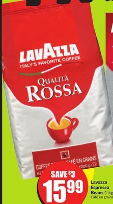Chalo FreshCo Lavazza espresso beans 1 kg offer