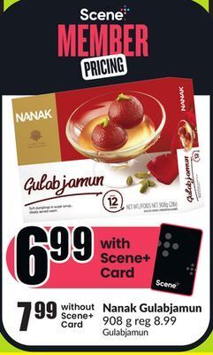 Chalo FreshCo Nanak gulabjamun 908 g offer