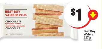 Chalo FreshCo Best buy wafers 227 g offer