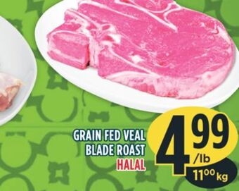 Marché Adonis Grain fed veal blade roast offer