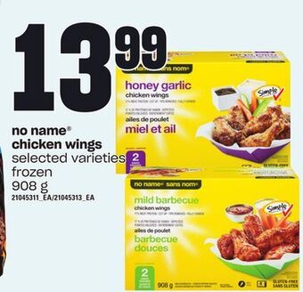 Zehrs Markets No name® chicken wings, 908 g offer